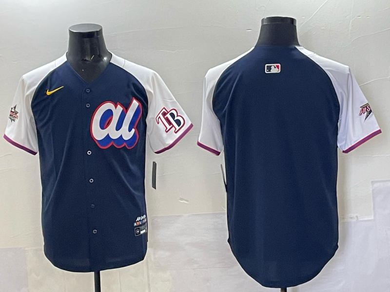 MenTampa Bay Rays Blank blank Blue All star Nike MLB Jersey 002->tampa bay rays->MLB Jersey